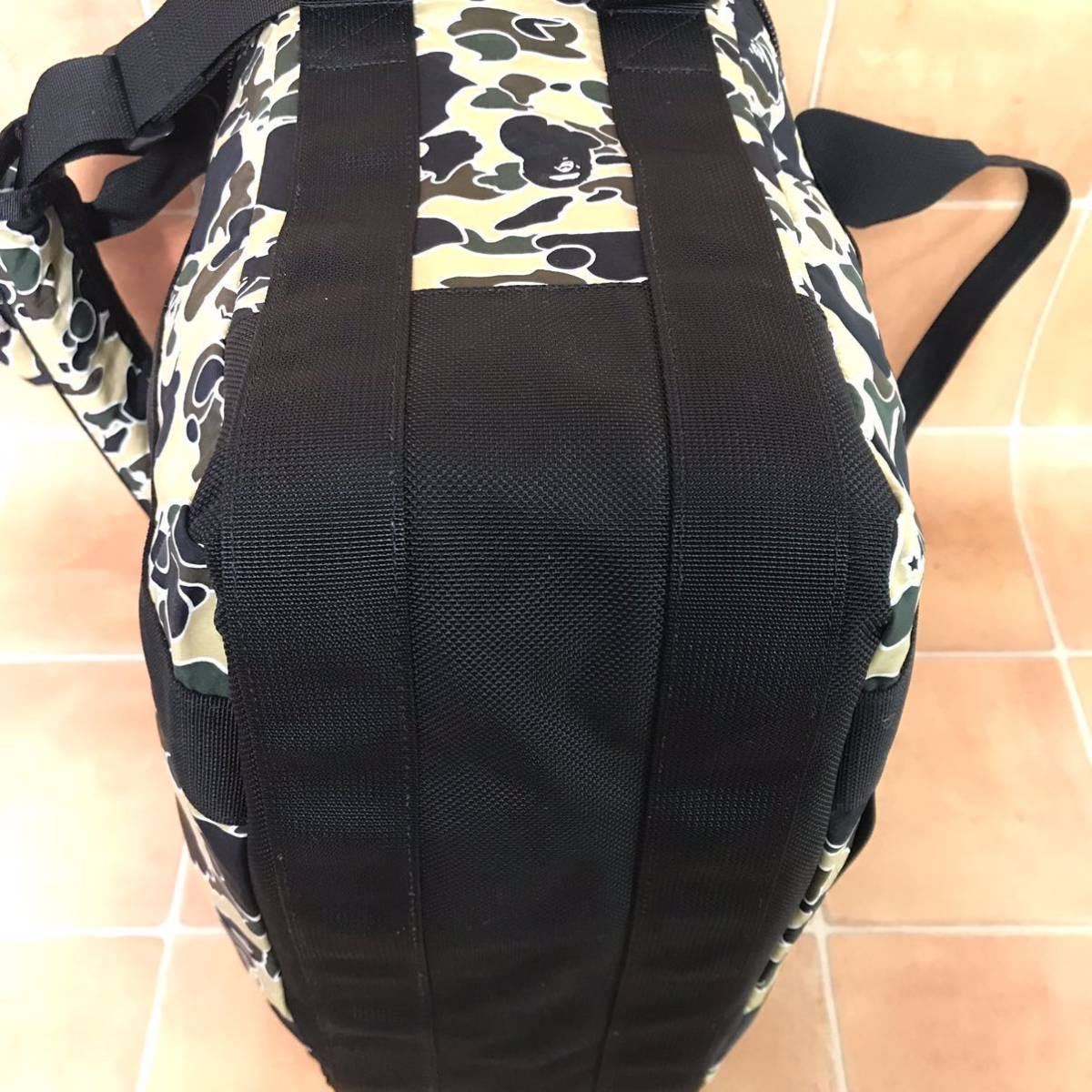 【超希少】 a bathing ape BAPE レコードバッグ　初期　psyche camo DJ bag サイケカモ sta camo エイプ ベイプ nigo ショルダー 緑_画像10