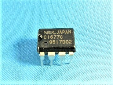 NECのIC「μPC1677C」2個　未使用品①_画像2