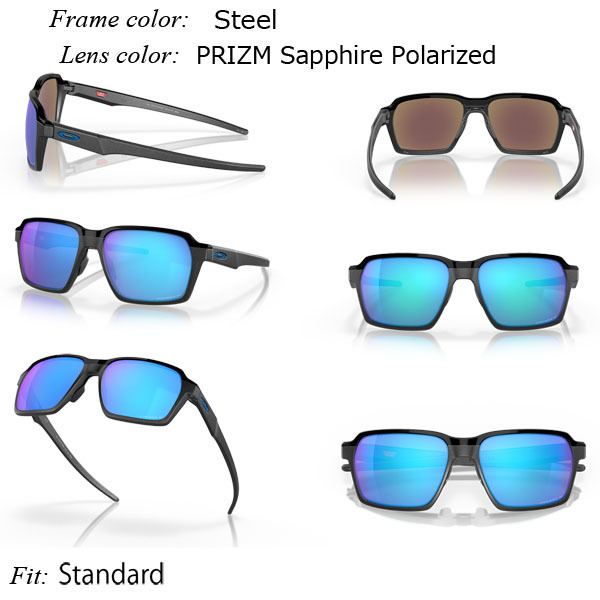 Oakley サングラス Parlay プリズムポラライズドレンズ OO4143-0558_画像2