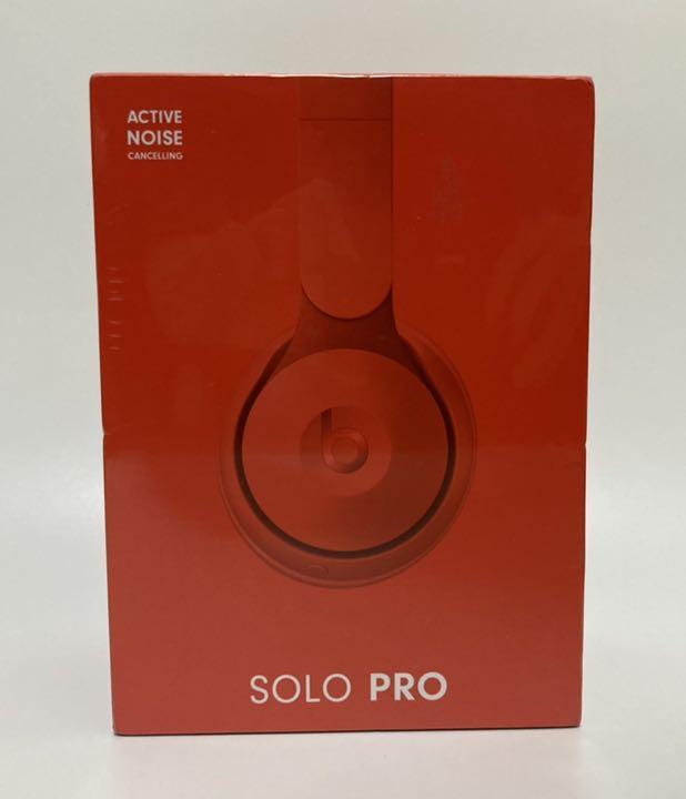 【新品未開封】 Beats by Dr.Dre Solo Pro ビーツ ヘッドホン 赤 レッド