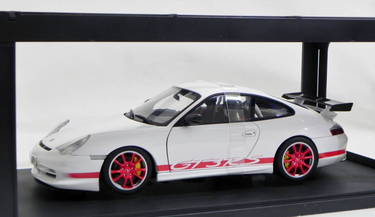 オートアート 1/18 ポルシェ 911 996 GT3 RS ホワイト / レッドライン