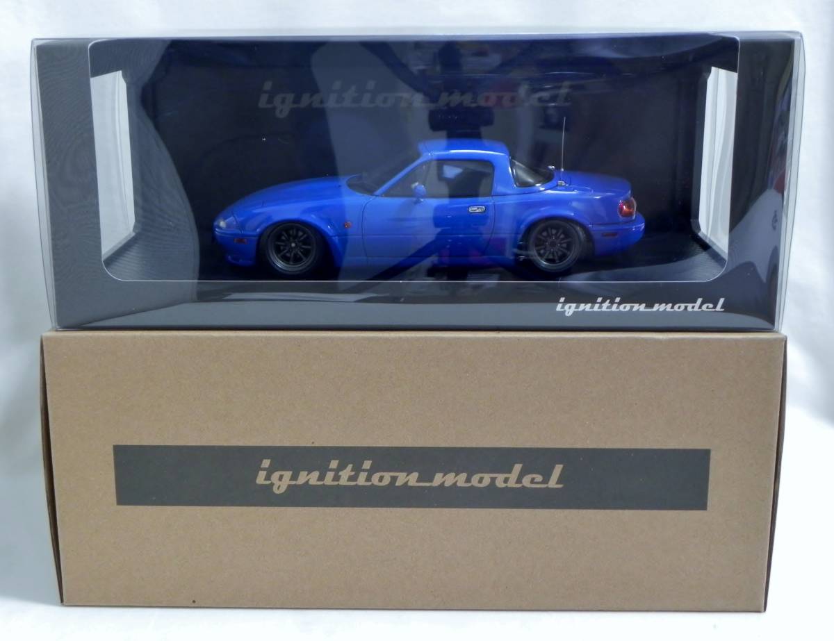 Yahoo!オークション - IG 0668 1/18 Eunos Roadster (NA) Blue Yahoo!オークション - IG 0668 1/18 Eunos Roadster (NA) Blue