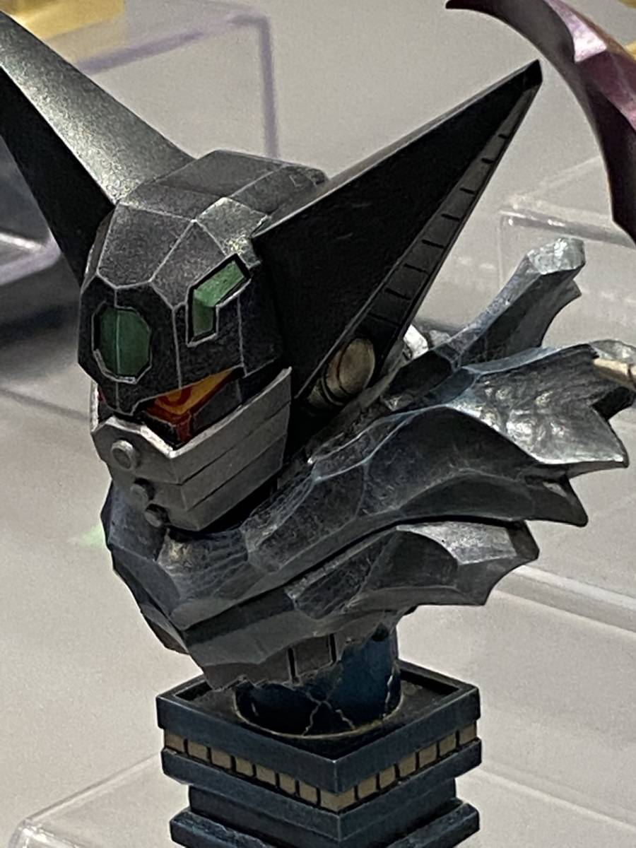 最安値 - Yahoo!オークション THE 渕 原型 胸像 真版 ブラックゲッター マジンガーZ