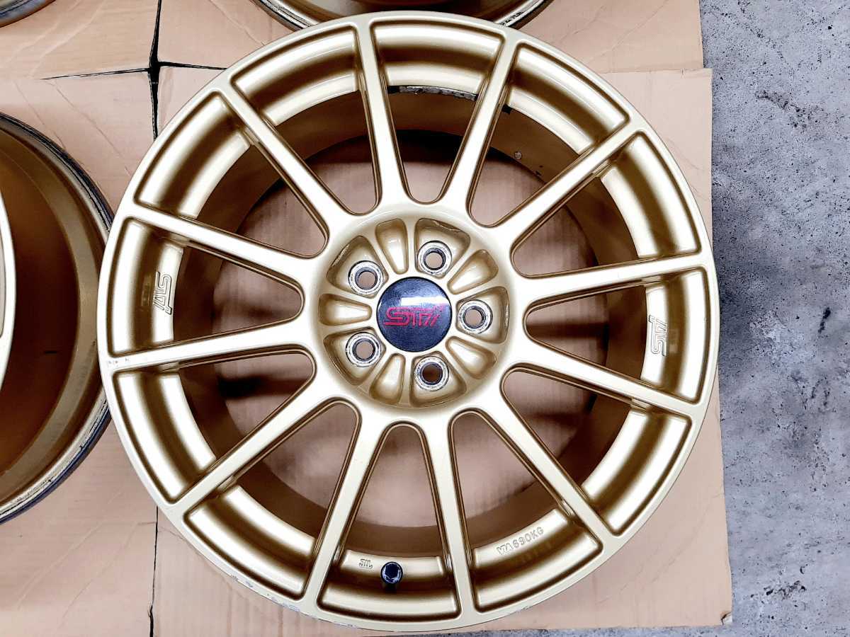 希少】スバル レガシィ STI純正 オプション 7.5J 17インチ ホイール