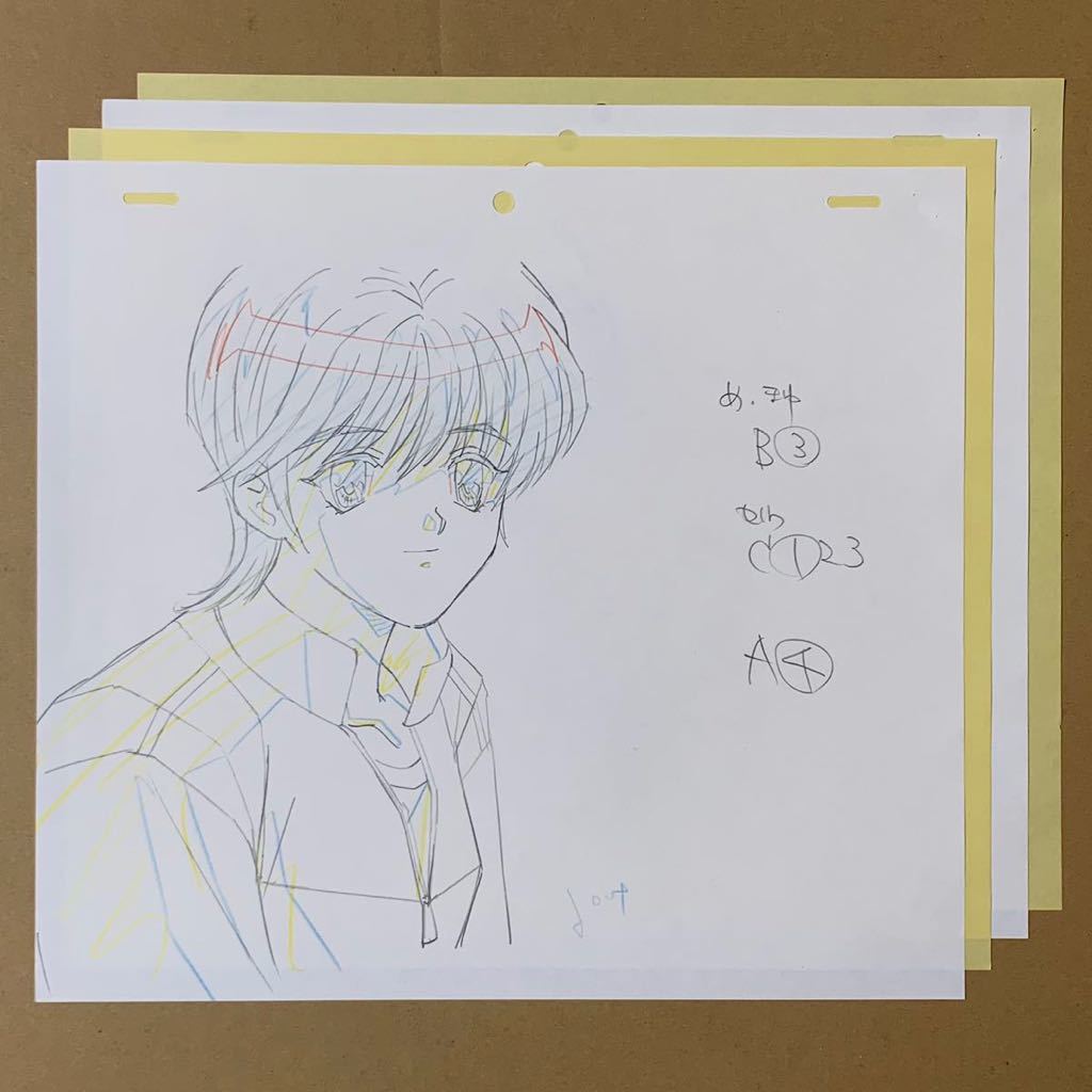 OVA版 ときめきメモリアル 伊集院レイ 生原画 + 修正セット ② OVA版 ときめきメモリアル 伊集院レイ 生原画 + 修正セット ②