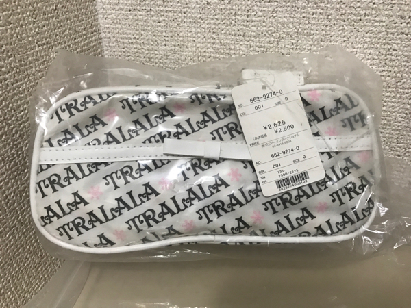 【即決・送料無料】 TRALALA ロゴ ポーチ_画像2