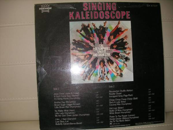 ソフトロック LP ◆ LES HUMPHRIES SINGERS ◆ SINGING KALEIDOSCOPE_画像2