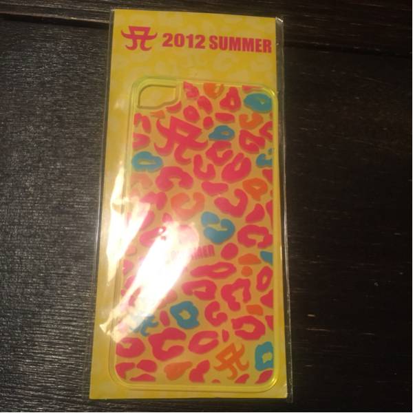  iPhone body sticker neon yellow Hamasaki Ayumi 2012 summer unused rare!