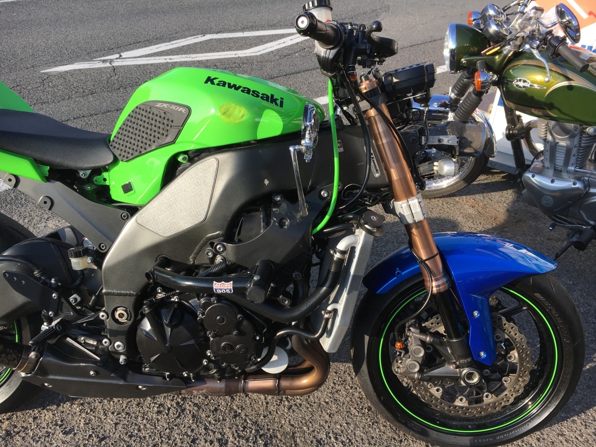 カワサキ ZX-10R ZXT00E 08-09 E型 実働 書付 吹け上がり良好 カワサキ ZX-10R ZXT00E 08-09 E型 実働 書付 吹け上がり良好