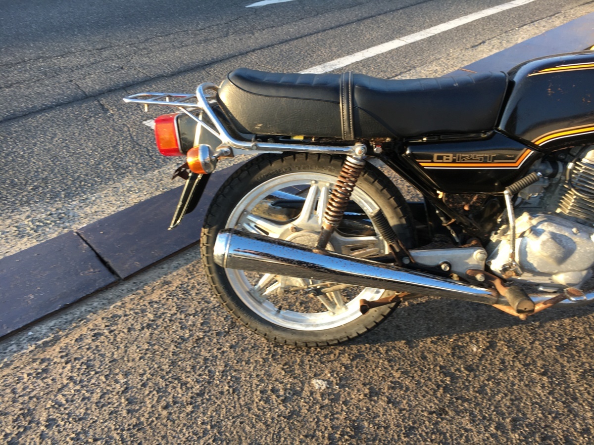 ホンダ CB125T 子バブ 化けバブ ミニホーク クランキングOK 書類 ホンダ CB125T 子バブ 化けバブ ミニホーク クランキングOK 書類