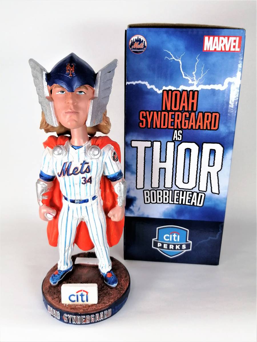 MLBボブルヘッド ノア・シンダーガード Yahoo!オークション - ノア・シンダーガード/”ソー(マーベル