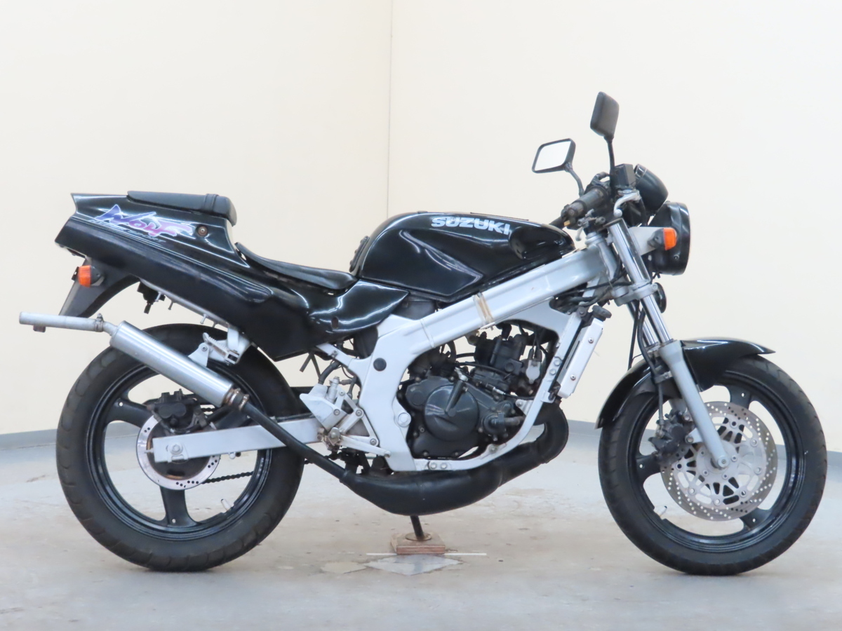 特別出品!! スズキ ウルフ125 【動画有】ローン可 旧車 2スト MF13A