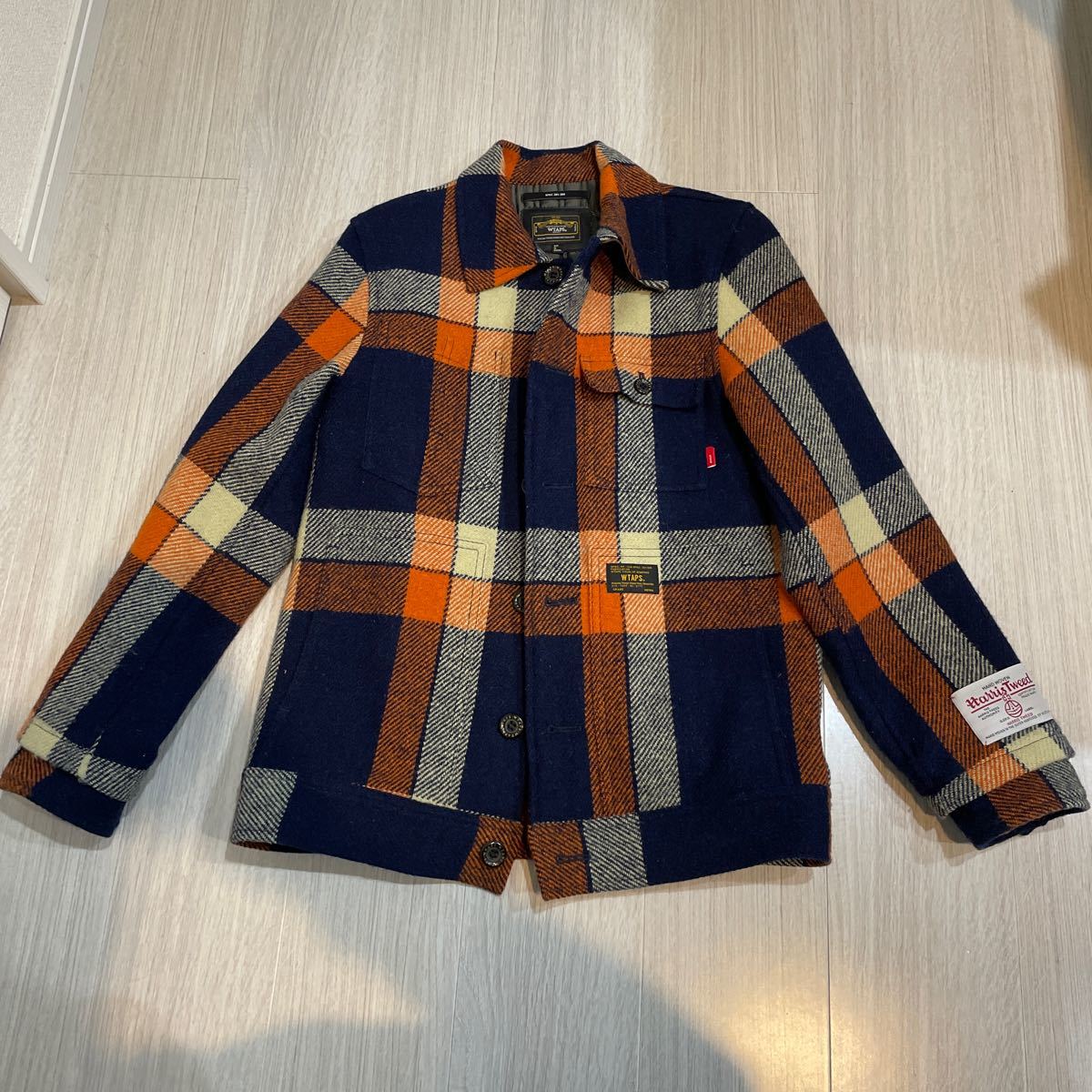 wtaps】HARRIS TWEED LUMBER JACK M | www.jarussi.com.br