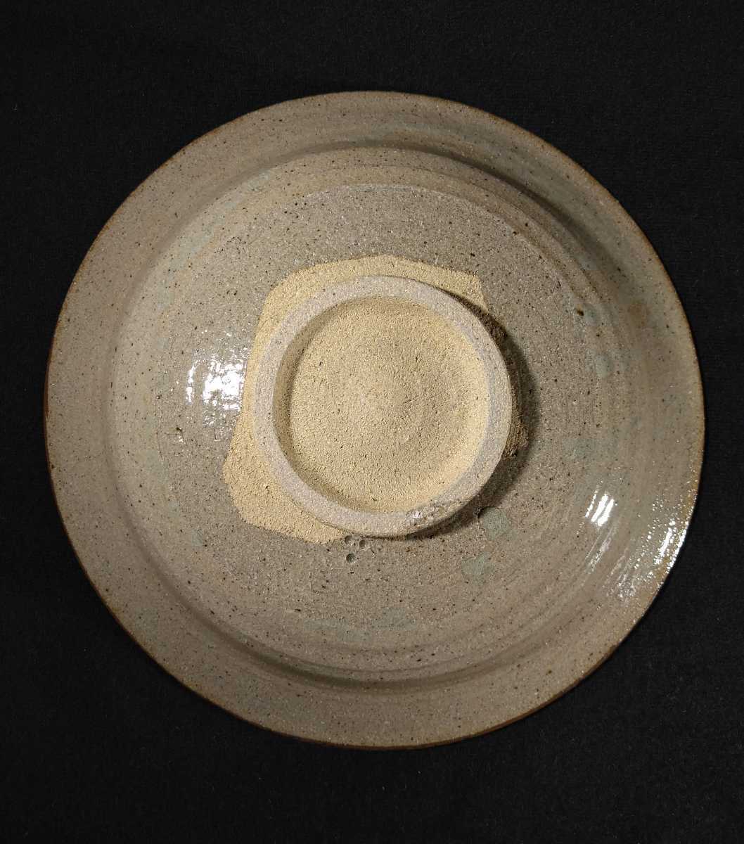 中里忠夫 13代目中里太郎右衛門 「絵唐津松竹梅文皿」 24cm 中皿 中里忠夫 13代目中里太郎右衛門 「絵唐津松竹梅文皿」 24cm 中皿