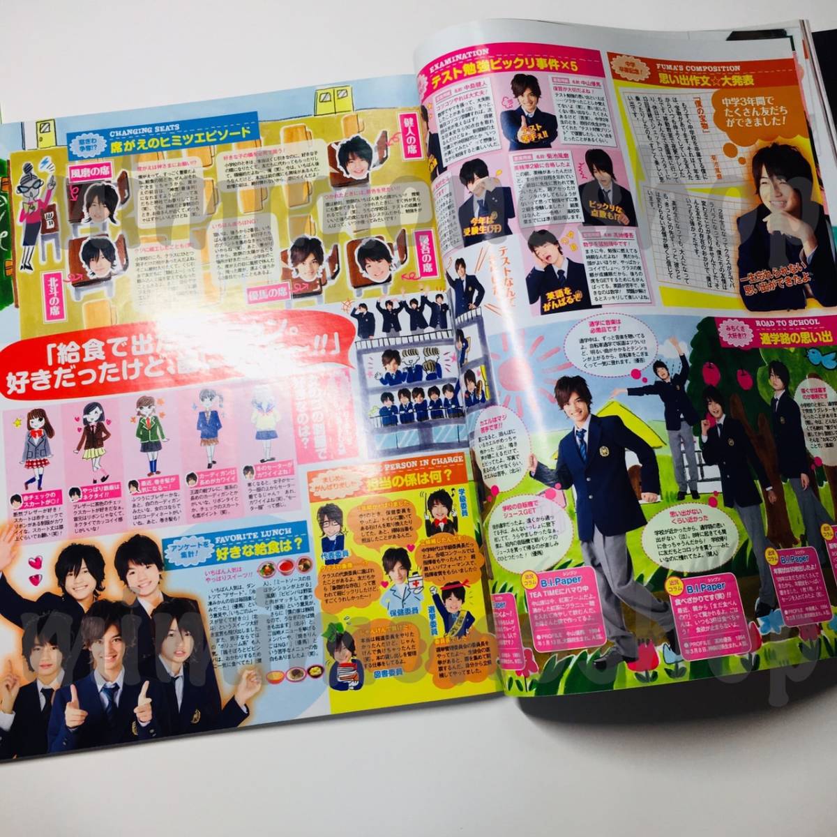 ★中古本★即決【ポポロ 2010.3 雑誌 マガジン】嵐 関ジャニ∞ KAT-TUN キスマイ JUMP Sexy Zone SixTONES V6 ジャニーズJr. 石原さとみ_画像3