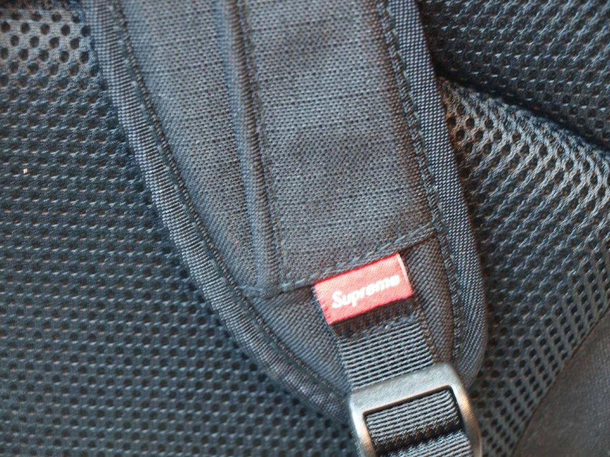 Supreme シュプリーム Hi-Vis Backpack Black 2014AW ハイビズ バック