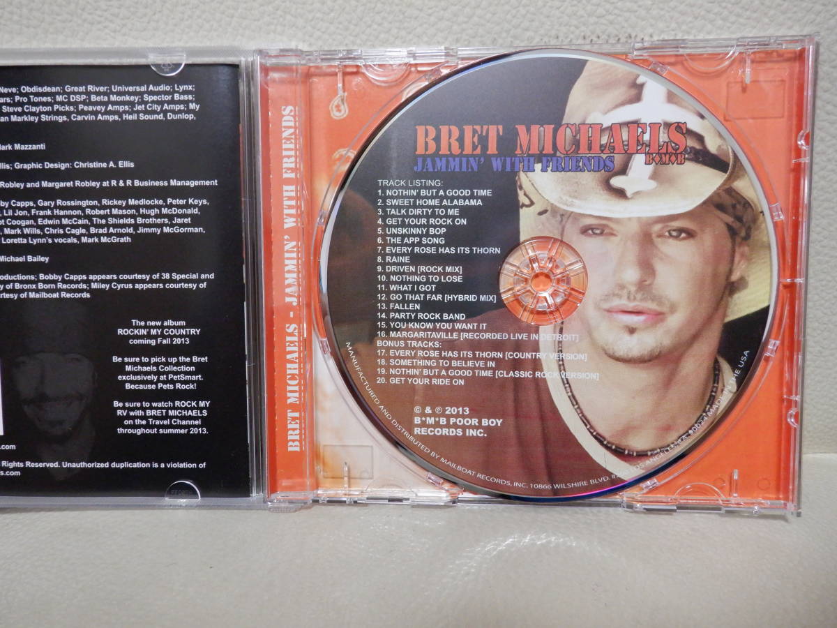 [CD] BRET MICHAELS / JAMMIN' WITH FRIENDS (POISON)の画像3