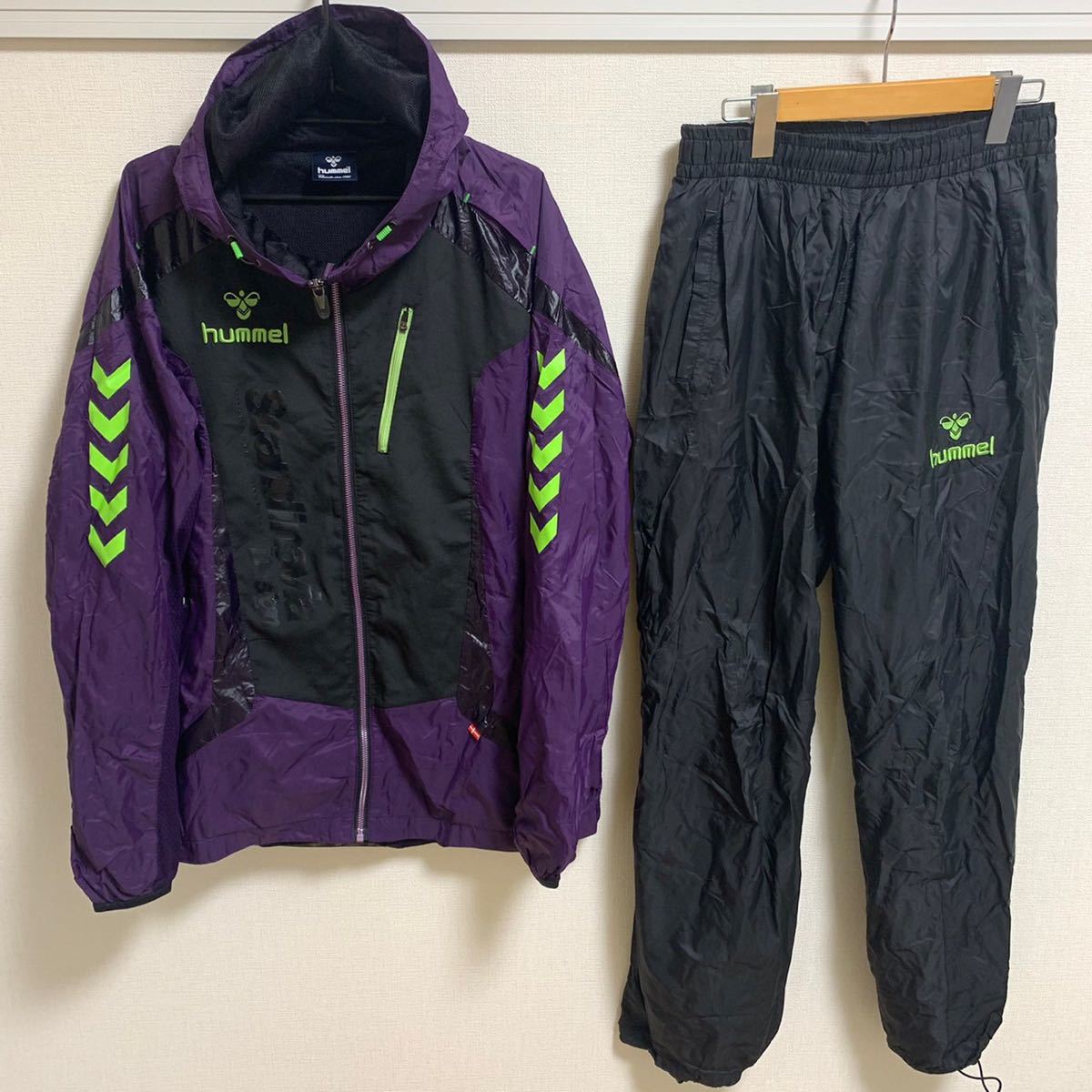 ブランドのギフト 【美品 XL相当】hummel トレーニングウェア 裏地有