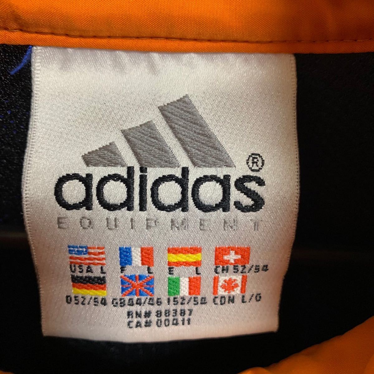 【希少】● 90's adidas 裏地有　ウインドブレーカー　アディダス　ボストンマラソン　ヴィンテージ　ストリート　アメカジ スポーツウェア_画像8