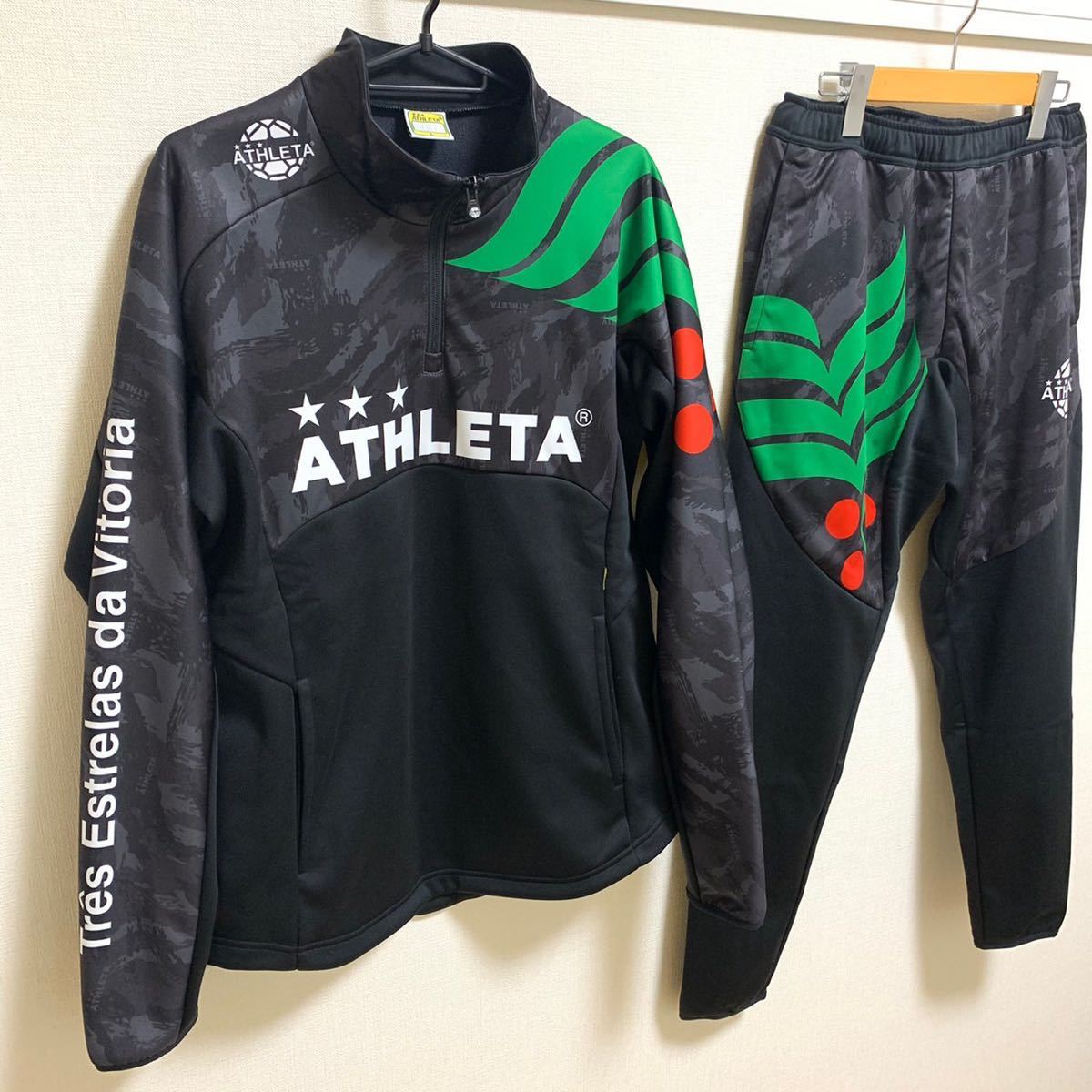 極美品】ATHLETA ジャージ ウルトラシェルスーツ 上下セット アスレタ