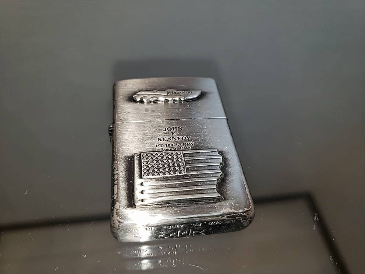 ZIPPO US NAVY アメリカ海軍 大統領 ジョン.F.ケネディ PT-109 ZIPPO US NAVY アメリカ海軍 大統領 ジョン.F.ケネディ PT-109
