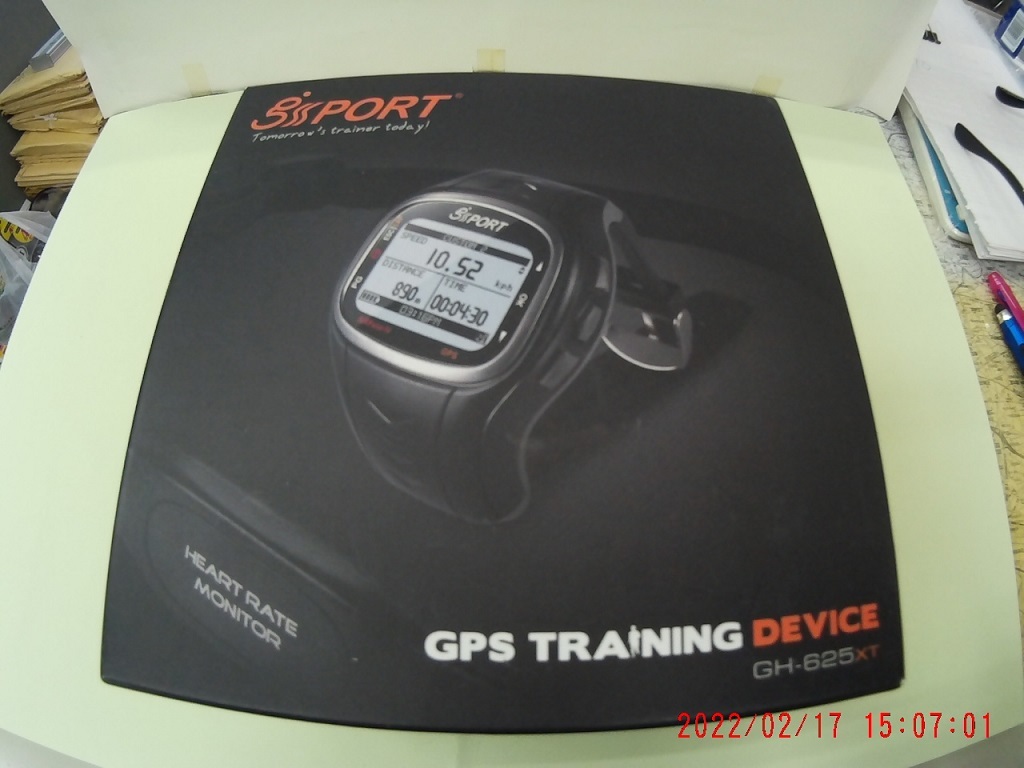 GPS fitness training watch GH-625XT exhibition goods 