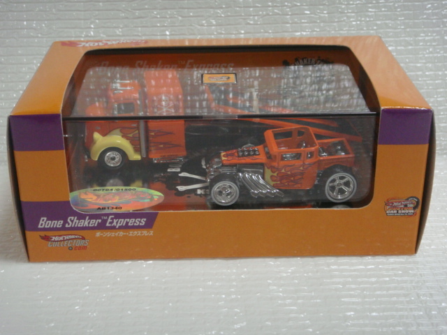 ホットウィール★ BONE SHAKER EXPRESS★日本カスタムカーショー Yahoo!オークション - Hot WHeeLs 5th CUSTOM CAR SHOW OSAKA