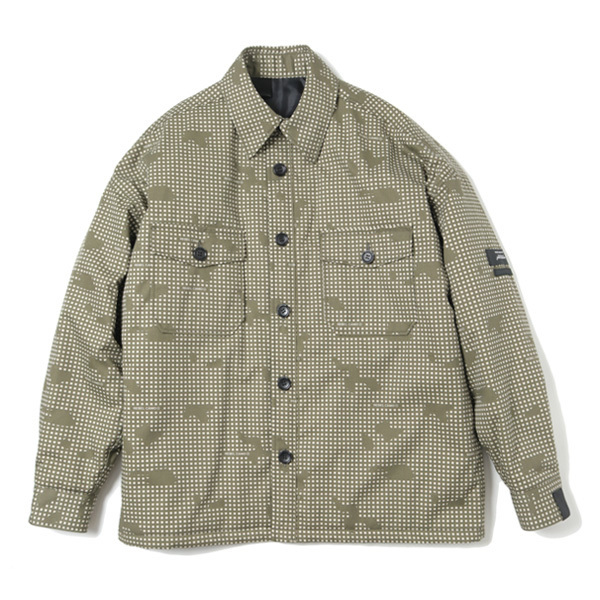 ∀ 36 未使用 N.HOOLYWOOD Nハリ CPO SHIRT REBEL FABRIC by
