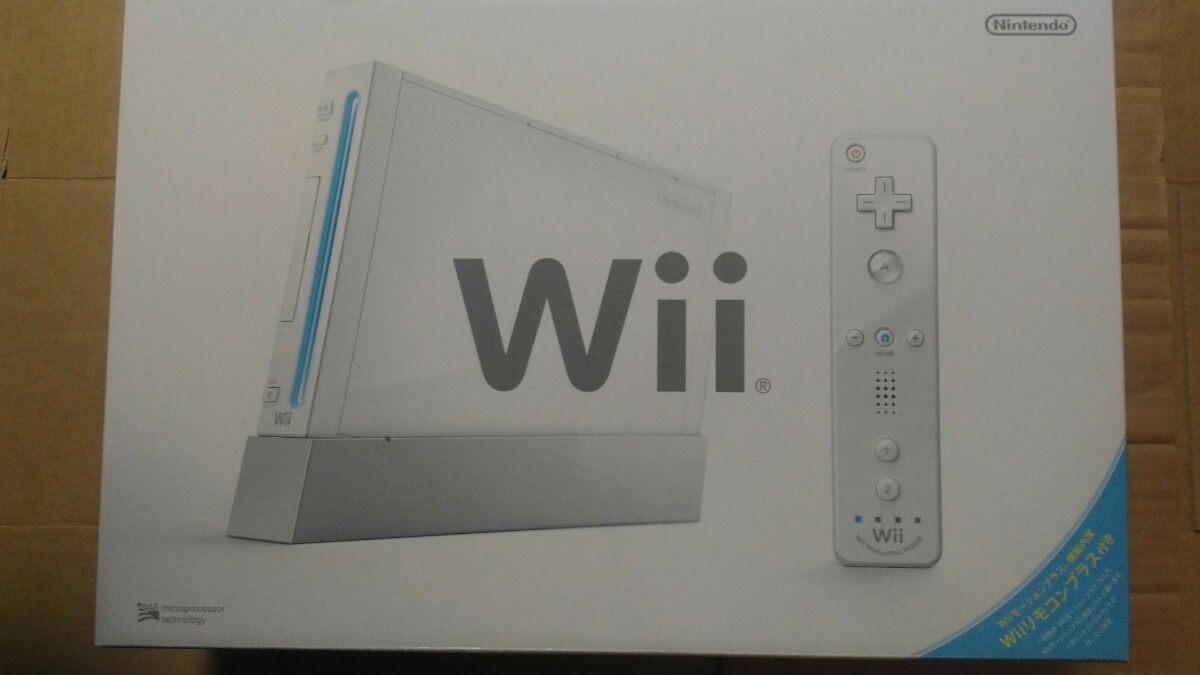 (希少)Nintendo Wii 白　新品未使用品