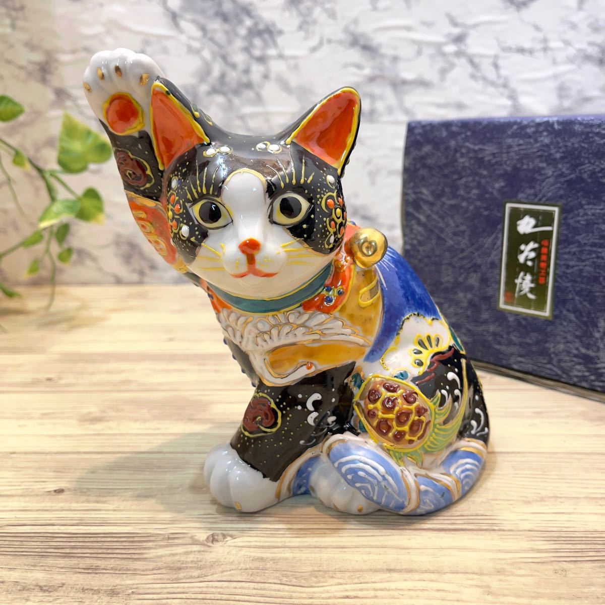 goldfieldstvet.edu.za - 九谷焼作家 kazu 猫の置物 招き猫 縁起物