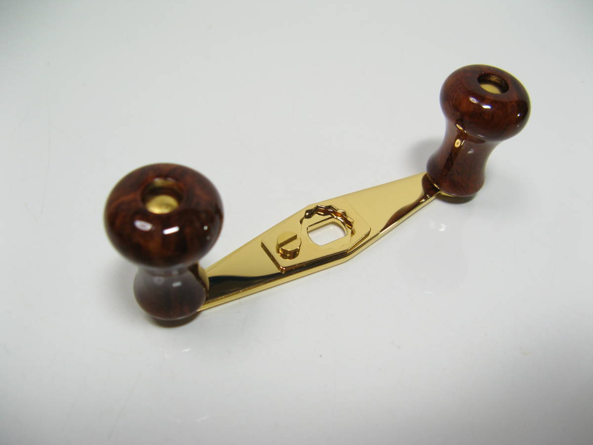 ABU Ambassadeur 80mm 24Kメッキハンドル アブ アンバサダーCDL用