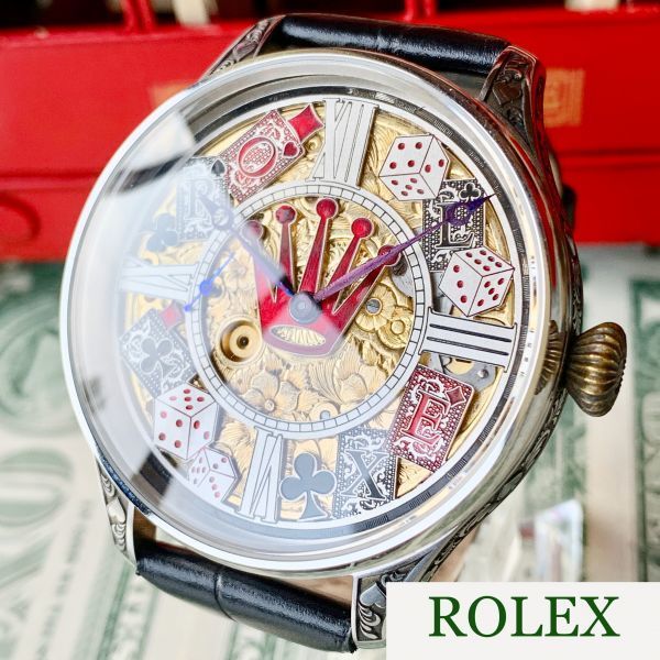 特別セール ロレックス/アンティーク/ROLEX/トランプ/手巻き腕時計 