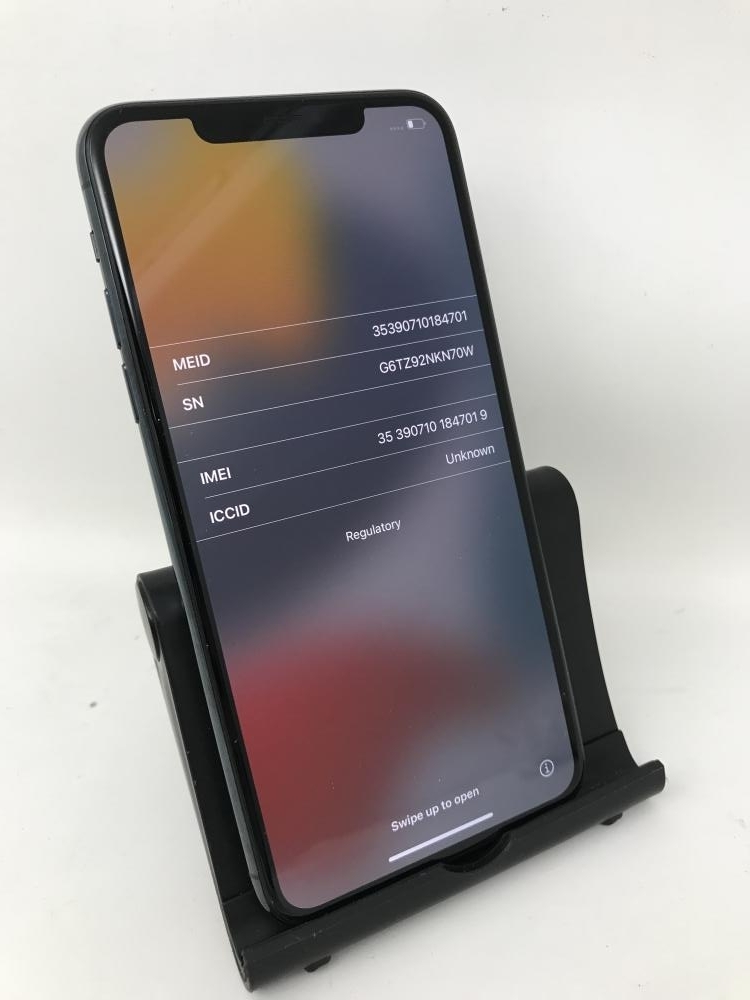 858【ジャンク品】 デモ機 iPhone 11 Pro Max 64GB au ミッドナイト