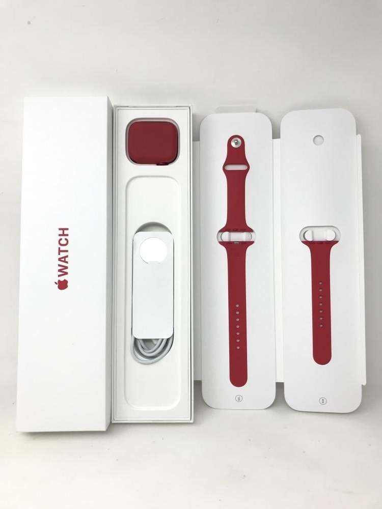 517【超美品・保証有】 Apple Watch Series7 GPS 45mm REDアルミニウム
