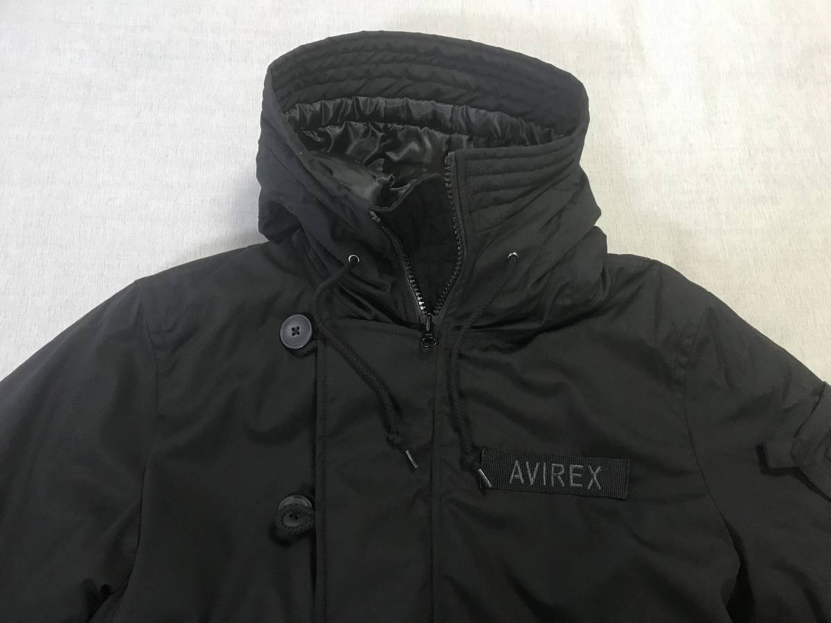 AVIREX / アヴィレックス / 中綿入り フライトジャケット フード付き / N-3B ダウンジャケット 未使用 / サイズ XL / A611_画像5
