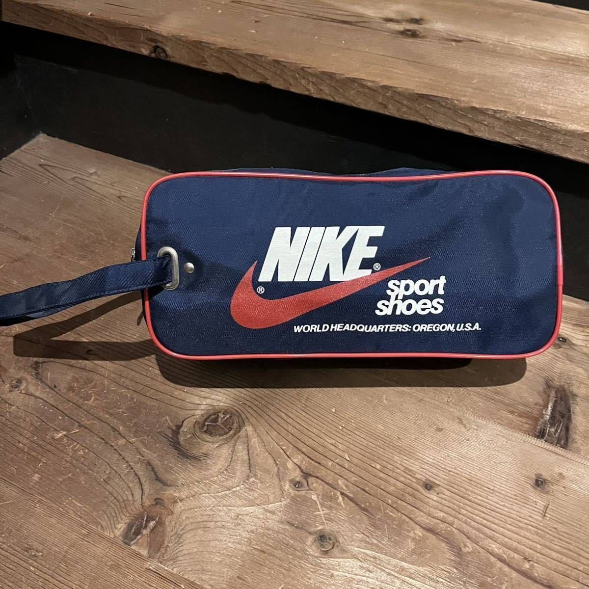 NIKE ナイキ　ヴィンテージ　ナイキシューズケース　レトロ　美品