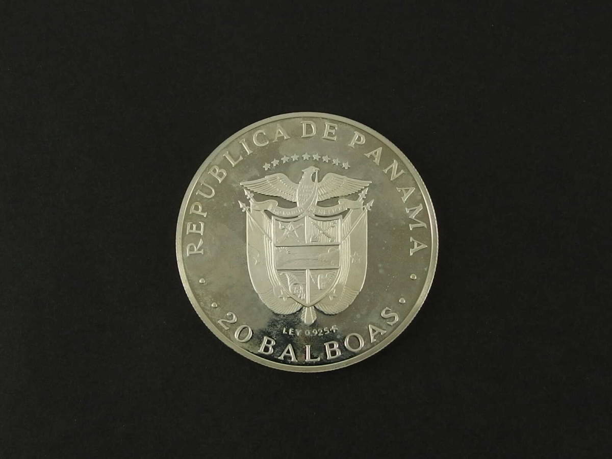 値段 1円 パナマ バルボアコインアンティークコイン NGC PCGS 1973 Panama 20 Balboa Simon Bolivar 記念コイン スターリングシルバー AV179