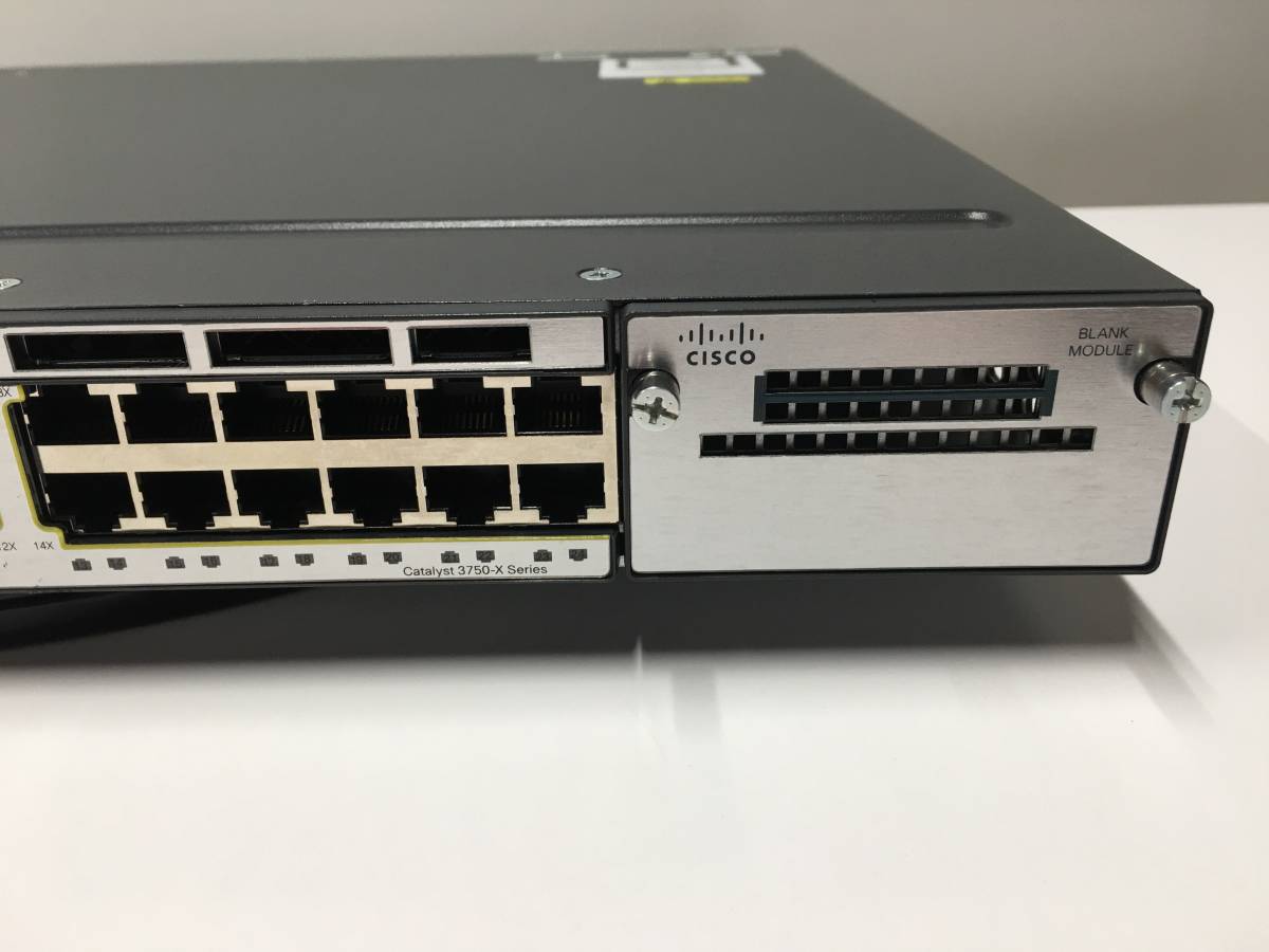 A19165)Cisco Catalyst 3750-Xシリーズ(WS-C3750X-24T-S V03) スイッチ 現状品の画像5