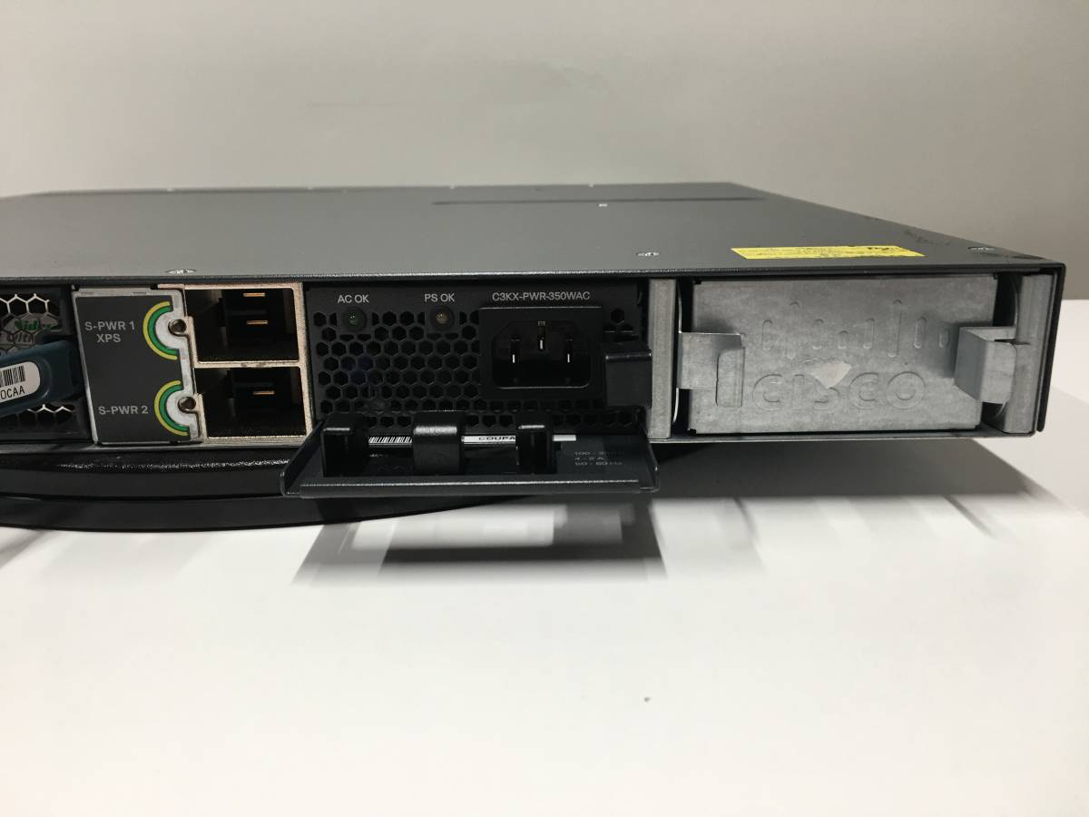 A19165)Cisco Catalyst 3750-Xシリーズ(WS-C3750X-24T-S V03) スイッチ 現状品の画像7