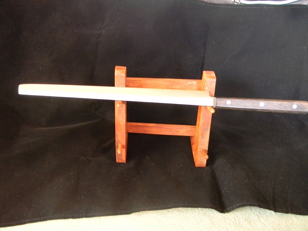 宅配便配送 本職用 青本焼き別打 福田光男作330mm(尺一) タコ引包丁 - 刺身包丁 - hlt.no 宅配便配送 本職用 青本焼き別打 福田光男作330mm(尺一) タコ引包丁 - 刺身包丁 - hlt.no