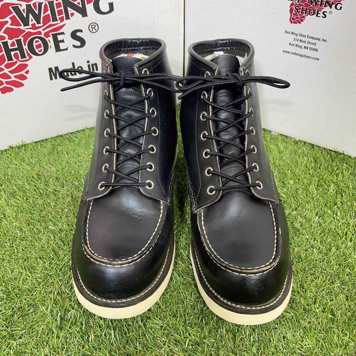 安心品質0409】廃盤8179レッドウイングREDWINGブーツ7.5送料込