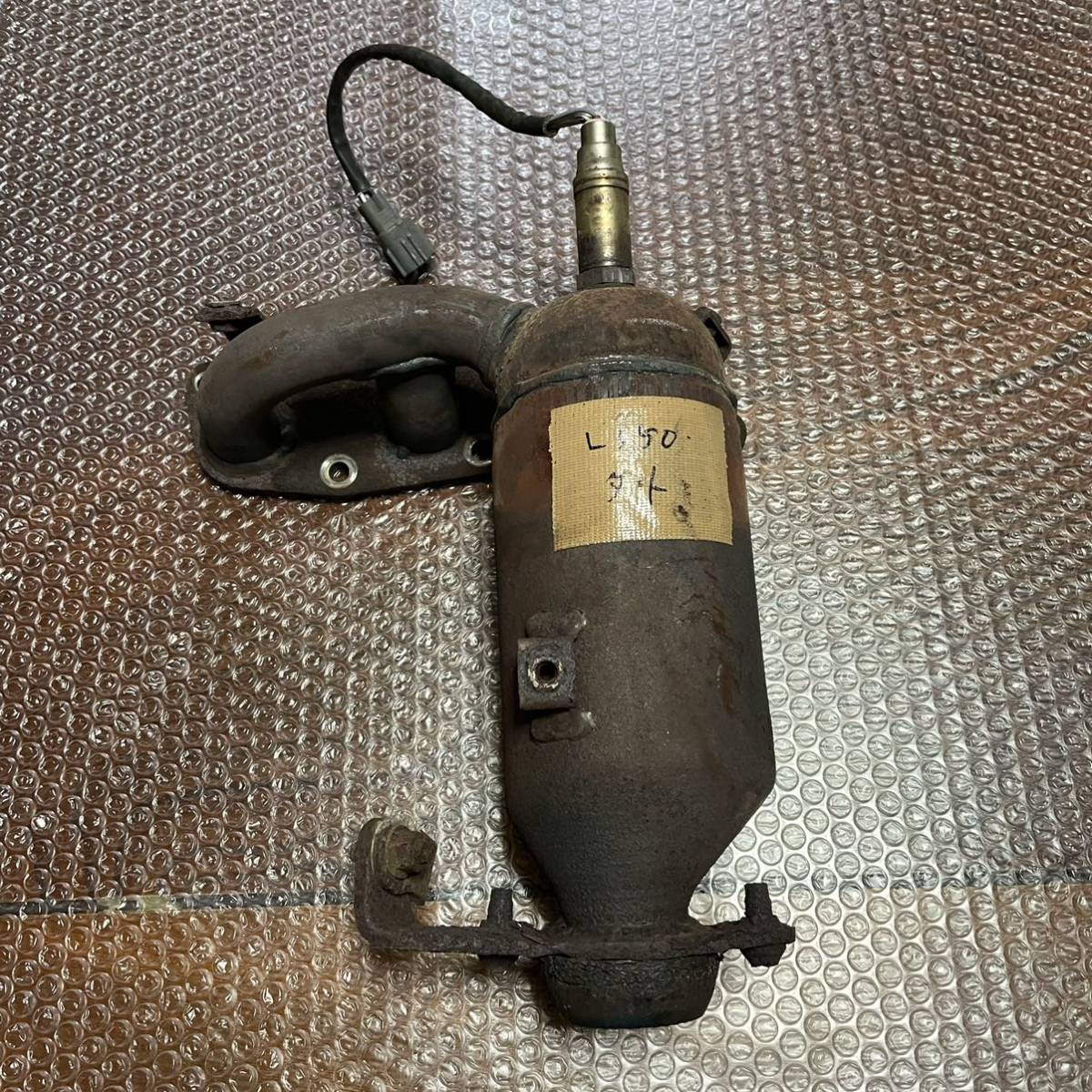 ○ダイハツ タント CBA-L350S エンジン型式 EF-VE 純正 触媒 エキマニ
