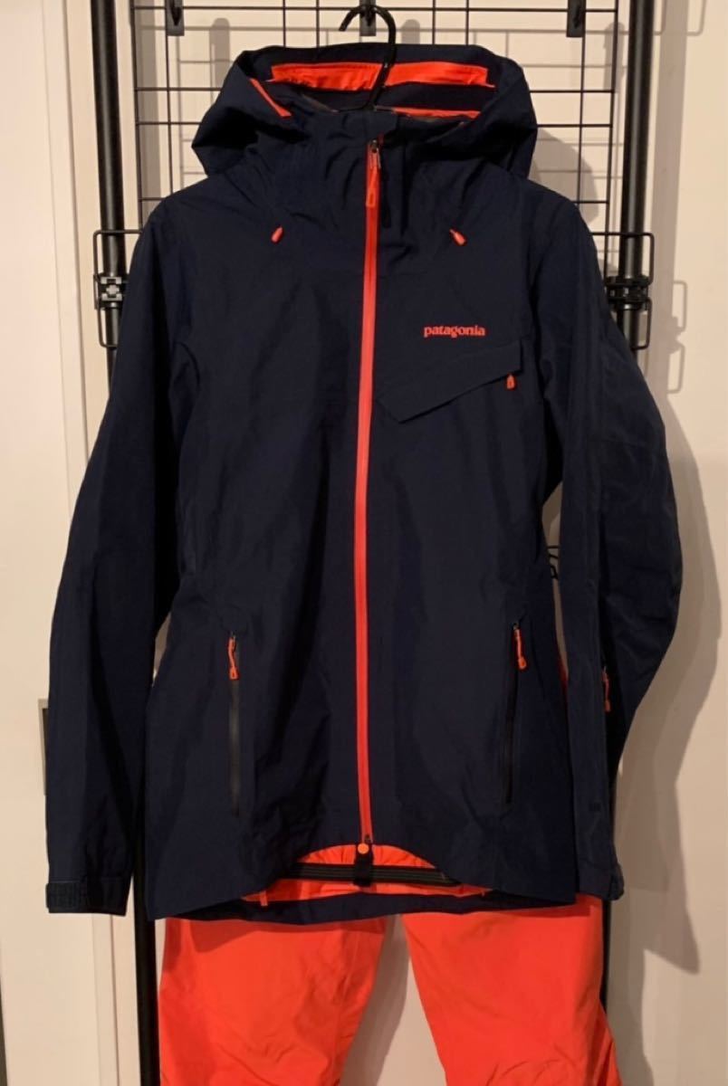 パタゴニPatagonia GORETEX パウダーボウル上下セットXXL新品-