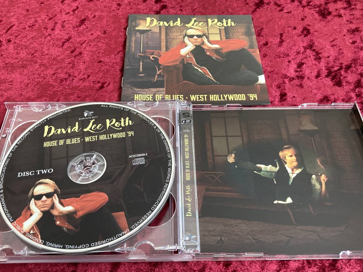 ★DAVID LEE ROTH★2CD★HOUSE OF BLUES・WEST HOLLYWOOD '94★DEGITALLY REMASTERED★デイヴィッド・リー・ロス★リマスター★VAN HALEN★_画像3