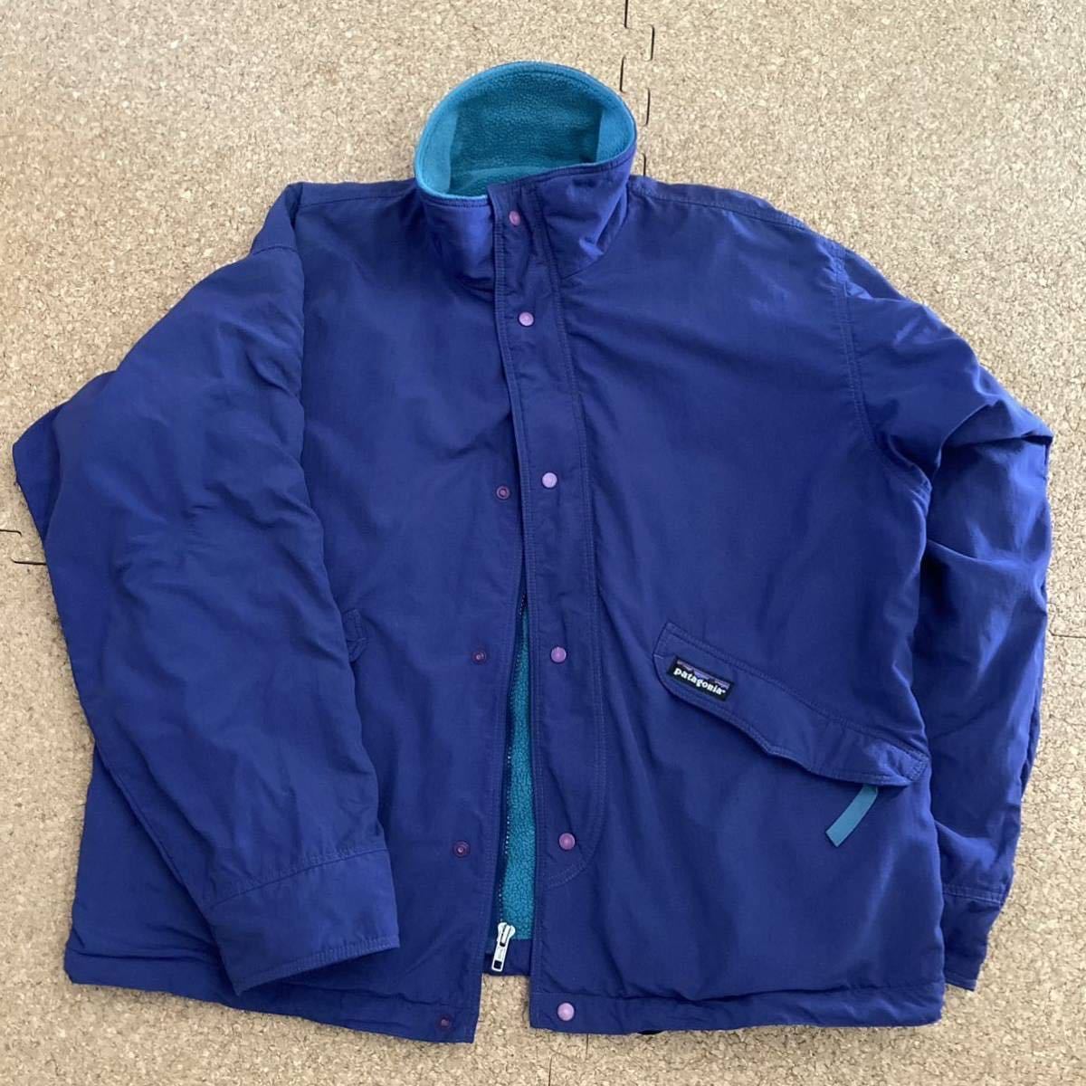 Sサイズ 雪なし【1993年 USA製】極美品 patagonia ソフトシェル・キャプリーン・ジャケット(エスケープ コーチJKT スナップT インファーノ)