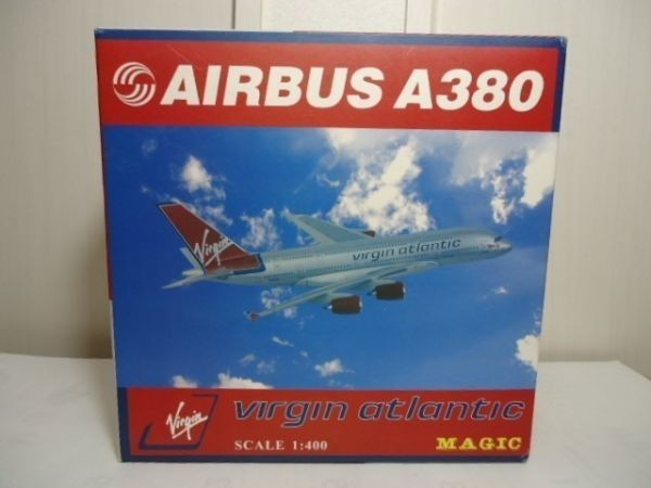 MAGIC☆virgin atlantic バージンアトランティック航空 エアバス A380