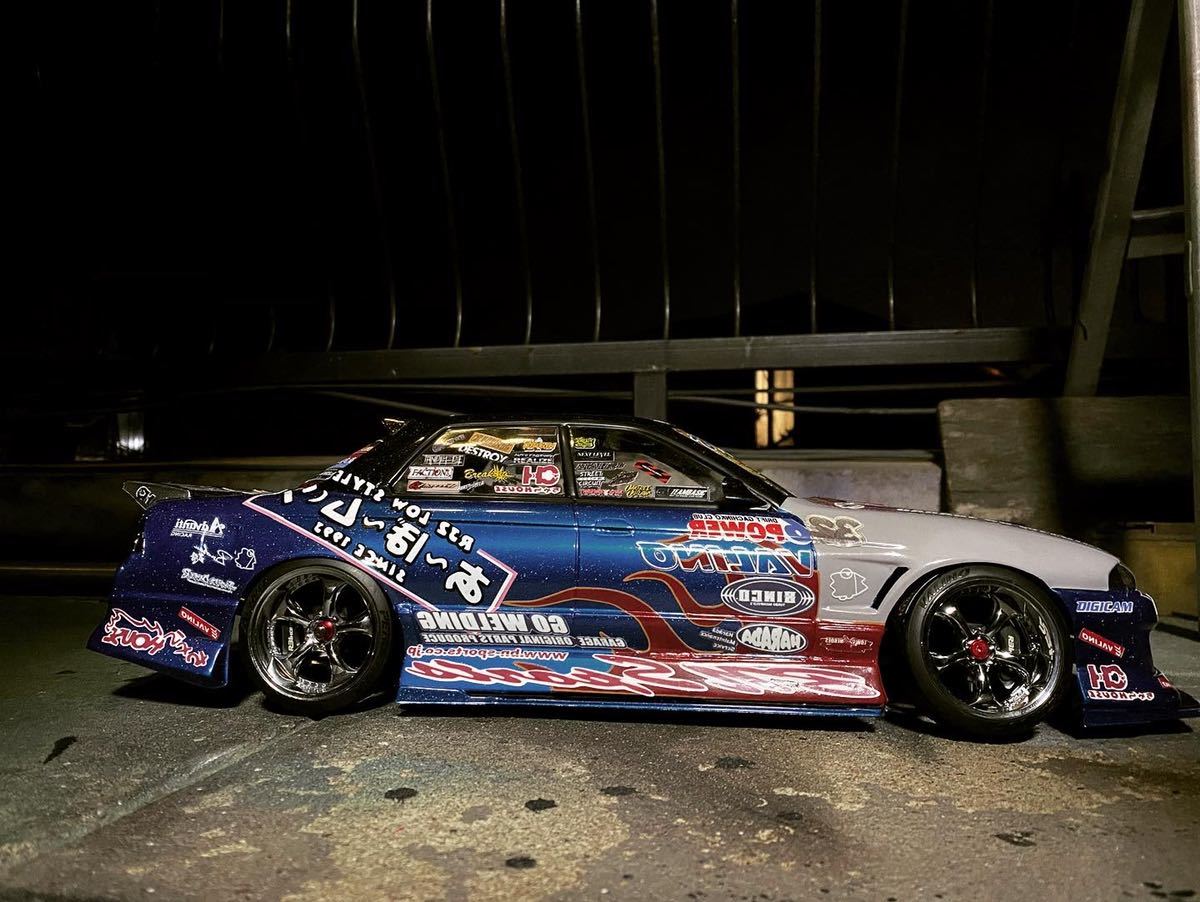 PANDORA RC R32スカイライン 4dr あ〜ぼ〜ムーン仕様 PANDORA RC R32スカイライン 4dr あ〜ぼ〜ムーン仕様