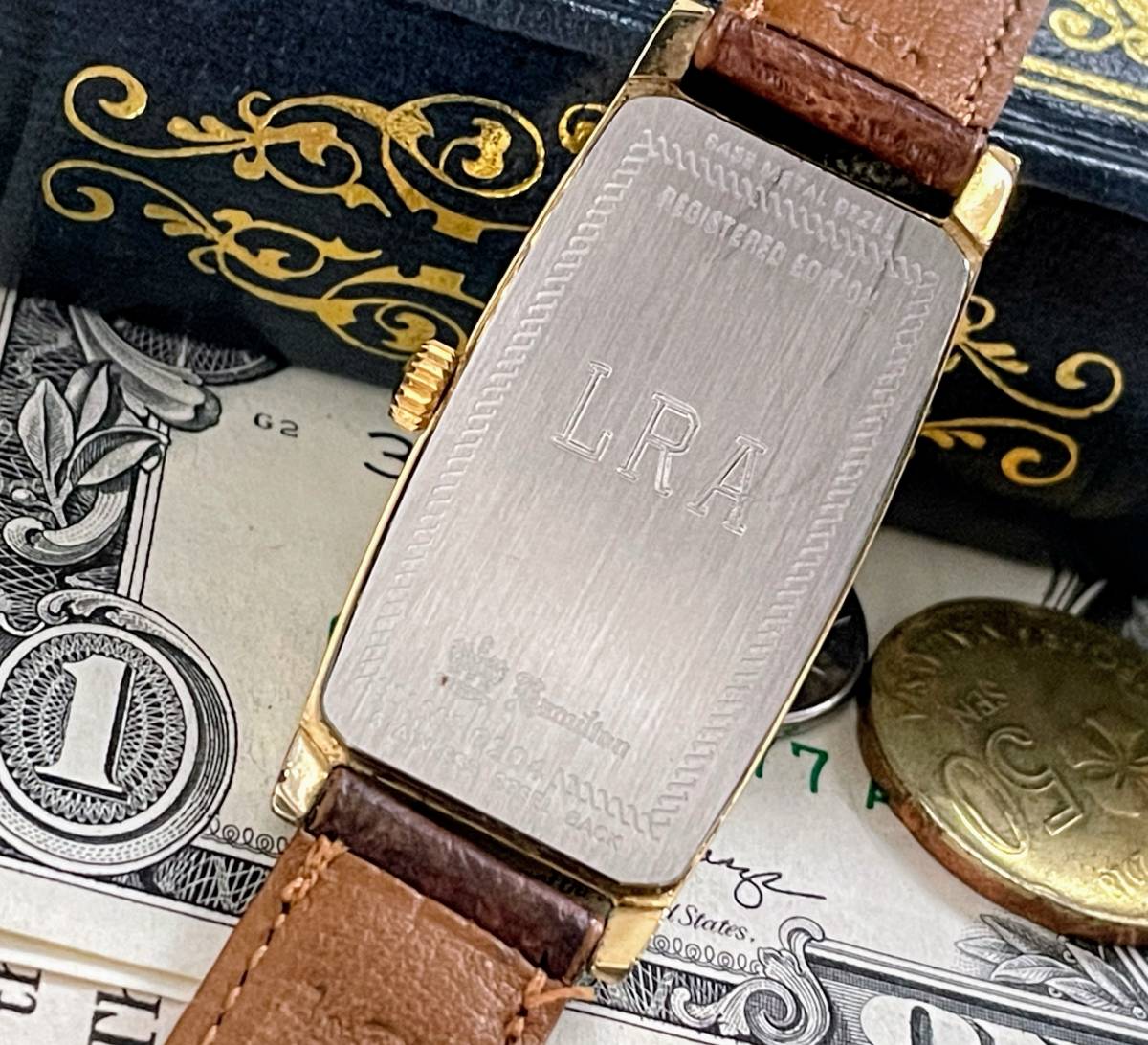 1点限り】/ハミルトン /HAMILTON/6204/限定品 クオーツ/メンズ 1点限り】/ハミルトン /HAMILTON/6204/限定品 クオーツ/メンズ