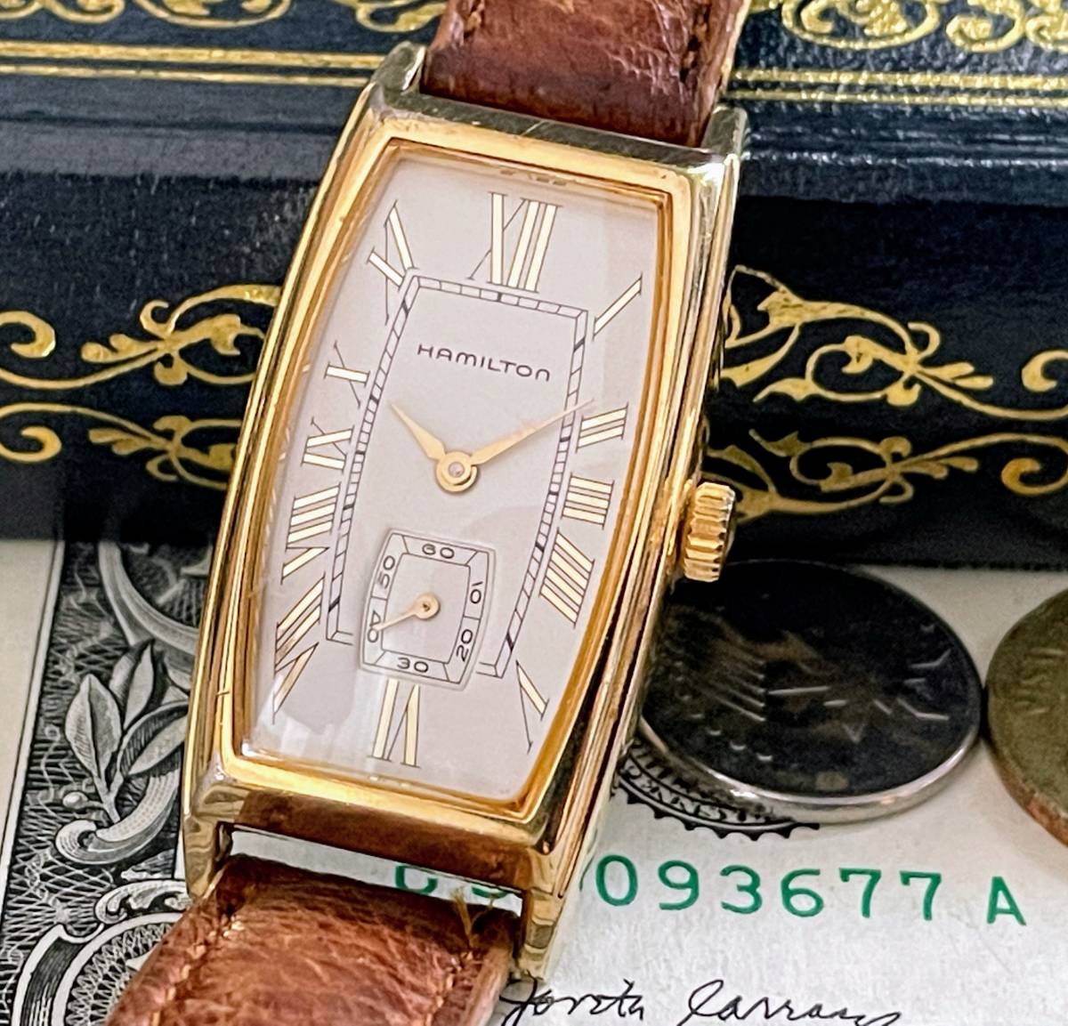 1点限り】/ハミルトン /HAMILTON/6204/限定品 クオーツ/メンズ 1点限り】/ハミルトン /HAMILTON/6204/限定品 クオーツ/メンズ