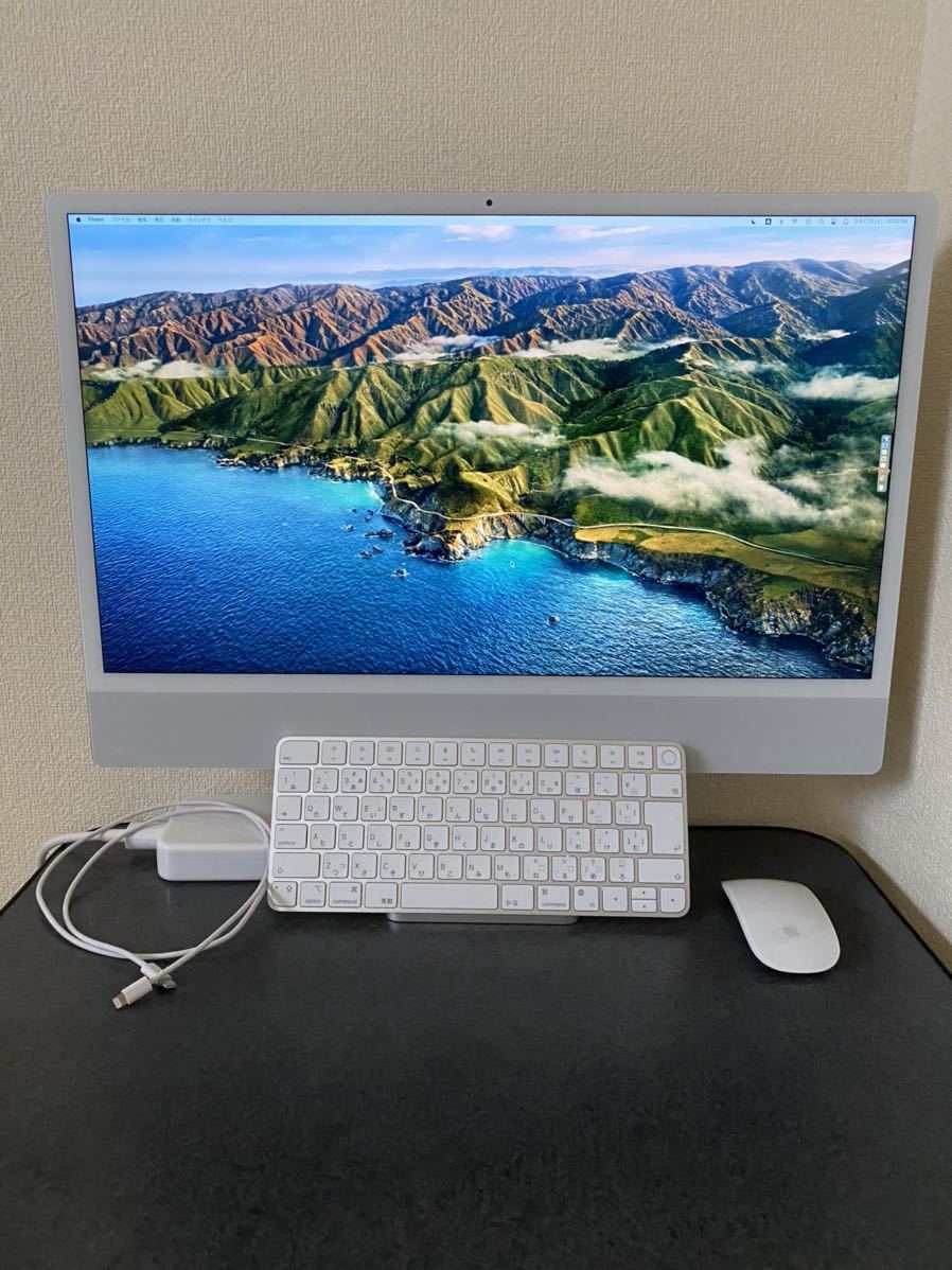 5枚まとめ割り 現行機種 Imac 24インチ シルバー 4 5k Retinaディスプレイモデル 512gb 超激安 コンピュータ パソコン Roe Solca Ec